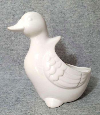 Ko006 ceramic duck planter made in portugal