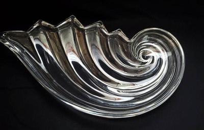 Dc023 crystal wave platter dish