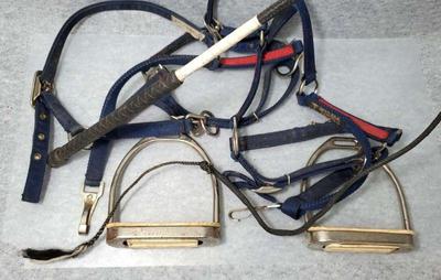 Ko003 horseback riding stirrups straps, whip