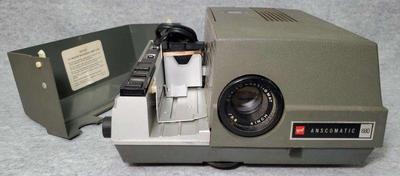 Ko011 vintage gaf anscomatic 680 slide projector