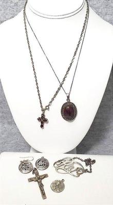 Dc004 sterling jewelry charms, cross