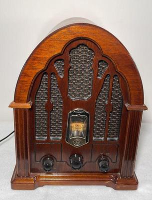 GE Wood Electric Retro Radio * Model 7-4100JA
