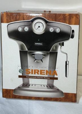 Starbucks Sirena Semi Automatic Espresso Machine * New In Box
