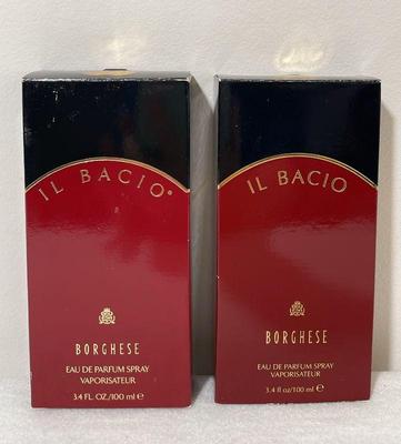 Two Unused Boxes Borghese Spray Perfumes 3.4 fl oz

