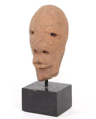 Lot 214 male nok head 1500 bce 500 ce