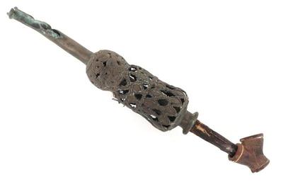 Lot 177 bamoum king s smoking pipe