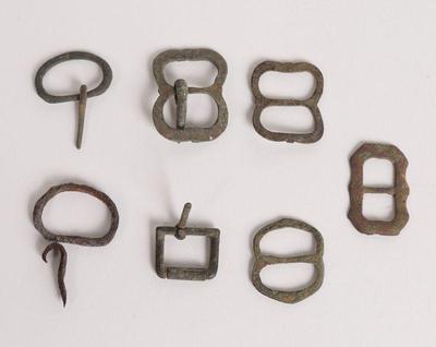 Lot 38 assorted lot of european buckles 16th 18th c.