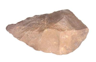 Lot 189 african acheulean stone hand axe