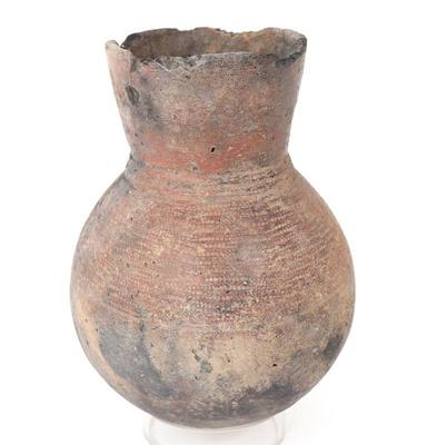 Lot 112 ancient stamped pottery jar
