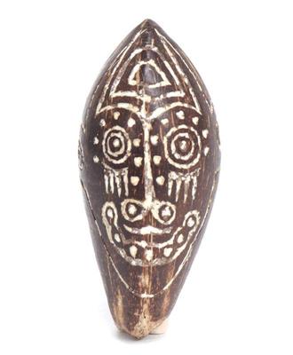 Lot 163 tribal painted merapi seed indonesia