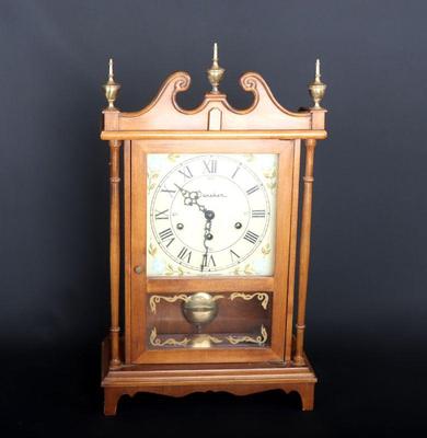 Sale Photo Thumbnail #263: Lot 269 late 1900 s mantle clock