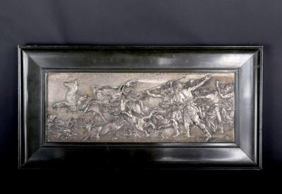 Lot 260 medieval hunt scene electrotype