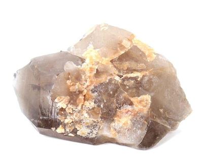 Lot 86 smoky crystal quartz with mica cluster 177 grams