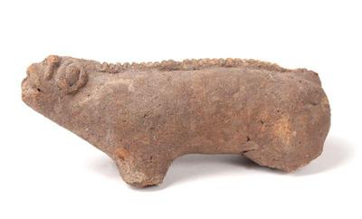Lot 210 koma zoomorphic reptilian northern ghana