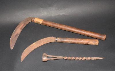 Lot 251 antique agricultural implements