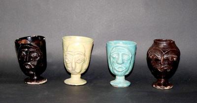 Lot 264 early american face jugs or vessels