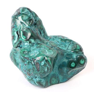 Lot 98 large expressive malachite specimen