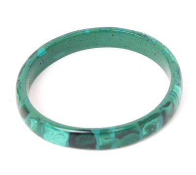 Lot 54 wonderful all natural polished malachite bracelet