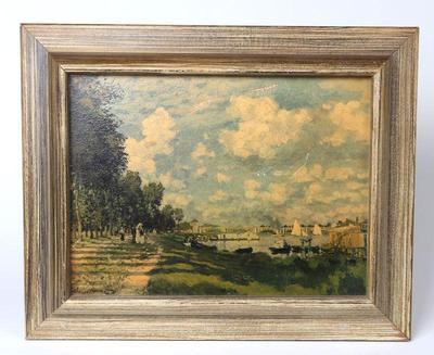 Lot 82 pond at argenteuil reorder from catalda fine arts