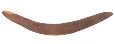 Lot 32 aboriginal decorated boomerang