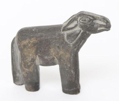 Lot 160 finely carved stone korean ox turn of the 19th cent.
