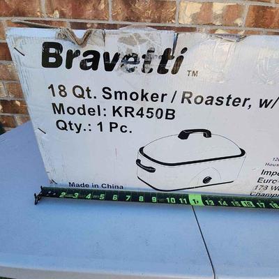 Bravetti 18 qt smoker roaster