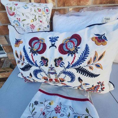 Throw pillows