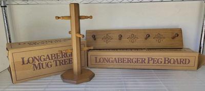 Useful longaberger wood decorative items