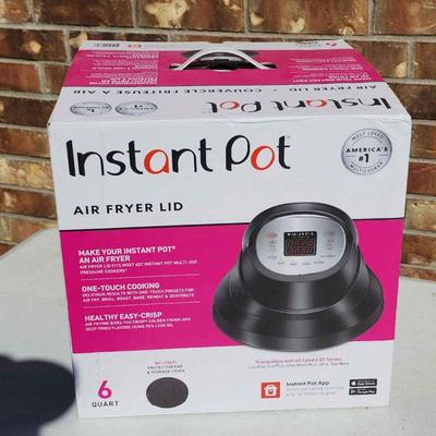 New instant pot air fryer lid