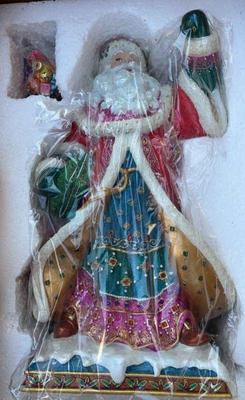 Christopher radko s heirloom musical santa