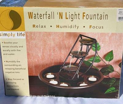 Waterfall n light fountain nib
