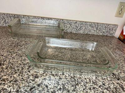 Four Pyrex Baking Dishes