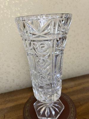 American Brilliant Period Cut Crystal Vase