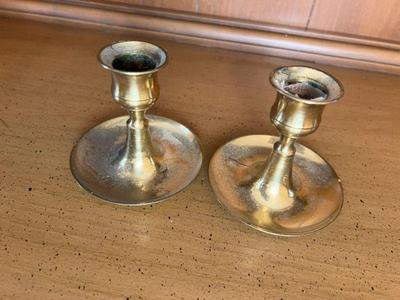 Solid Brass Candlesticks