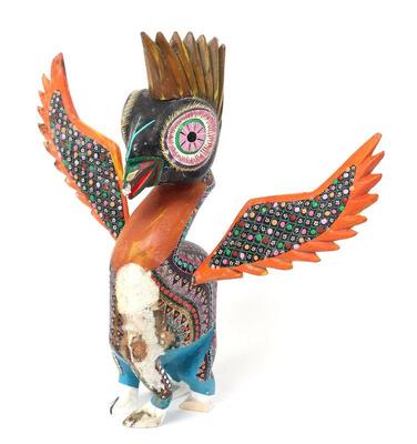 Lot 452 adorable indonesian painted bird