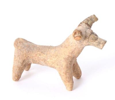 Lot 310 north syrian pottery ram 1500 bc