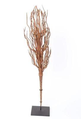 Lot 581 african iron forged rain wand mumuye