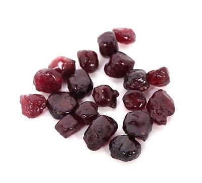 Lot 205 lovely raw rubies mineral specimens
