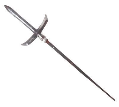 Lot 3 japanese cross point yari spear
