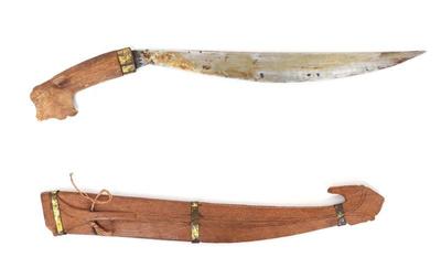 Lot 90 visayan talibong sword w scabbard