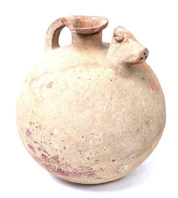 Lot 442 massive amlash bull vessel iran 1200 bce 800 bce