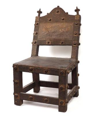 Lot 575 excellent asante royal asipim' court chair
