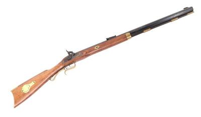 Lot 111 hawken woodsman rifle by traditions