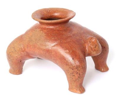 Lot 302 colima acrobat pottery vessel 200 bce 500 ce