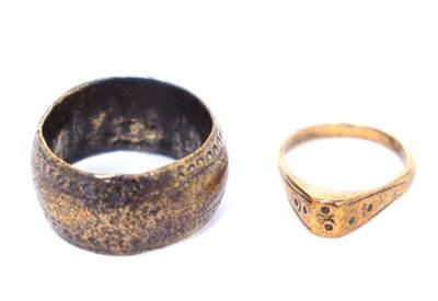 Lot 173 ancient roman byzantine medieval viking era rings