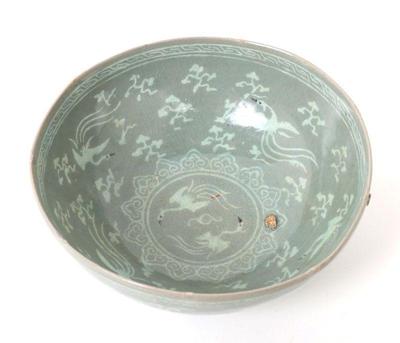 Lot 550 wonderful korean porcelain celadon glazed bowl