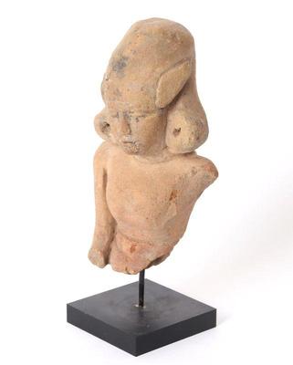 Lot 346 indonesian majapahit pottery female bust 1294 to 1478 ad