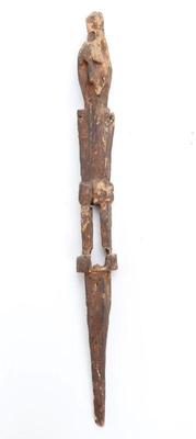 Lot 580 19th c dayak guardian figure