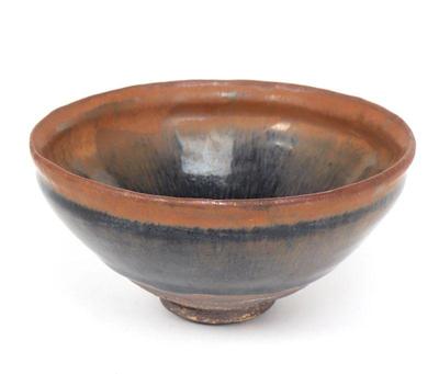 Lot 524 chinese hare's' fur tea bowl, song dynasty