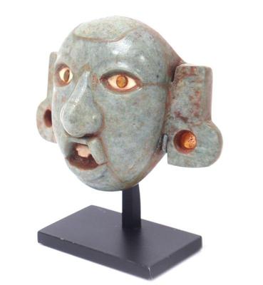 Lot 265 pre columbian maya jade mosaic mask 500 900 ce